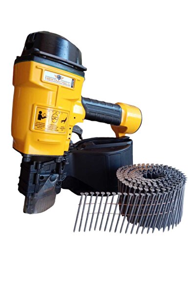 KUWAİ Kuwai Cn70 45-70 Mm Havalı Palet Ve Sandık Rulo Çivi Çakma Tabancası