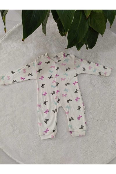 Store Butterfly Combed Cotton Baby Rompers