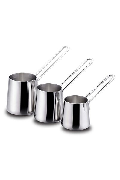 KORKMAZ Perla Üç'lü Cezve Takımı - A292