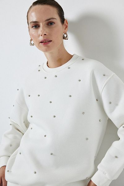 Touché Privé Rhinestone Sweatshirt