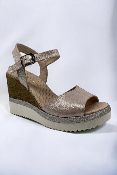 Mammamia D24ys-1015 Pudra Kadın Sandalet