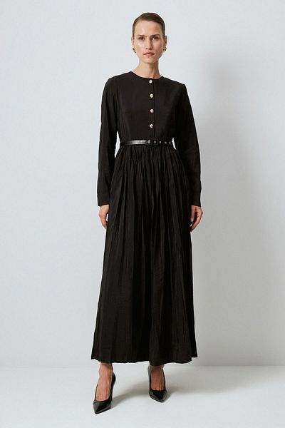Touché Privé Pleated Cuper Dress