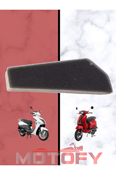 MOTOFY 50 CC SCOOTER MOTOSİKLET HAVA FİLTRESİ - MONDİAL WİNG 50 REVOLT RS5