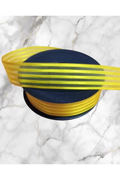 Kezban Tekstil 20 Meters 2.5 cm Chiffon Decoration Ribbon