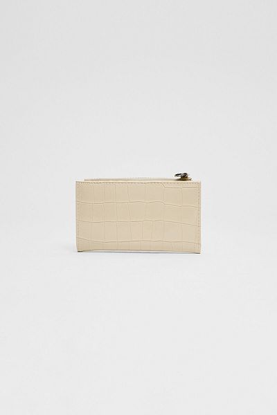 Stradivarius Basic zip-up purse