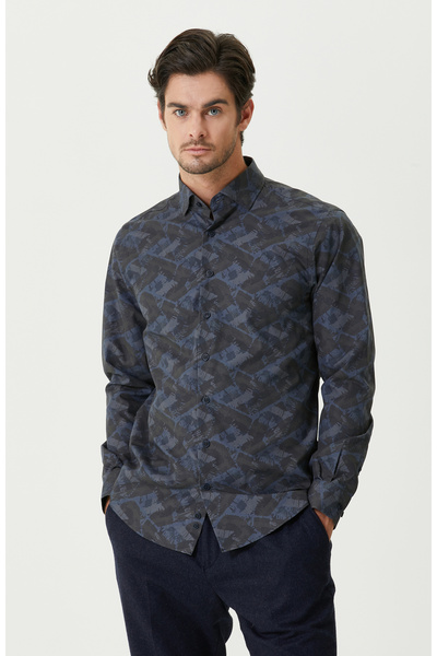 Network Mavi Gömlek