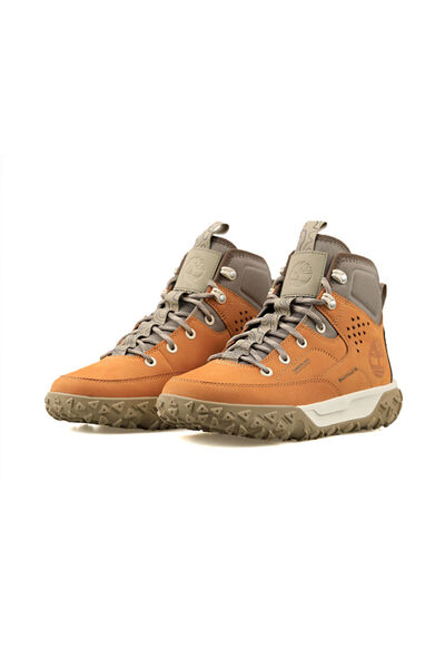 Timberland Men's Trekking Boots - Greenstride Motion 6 Mid, Laceup, Yellow Tb1A62Vc2311