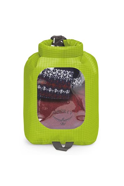 Osprey Ultraleichter DrySack 3L Pack Bag mit Fenster 16 cm