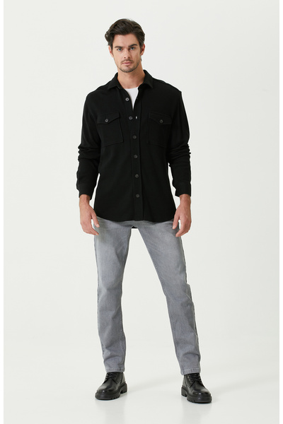 Network Siyah Gömlek