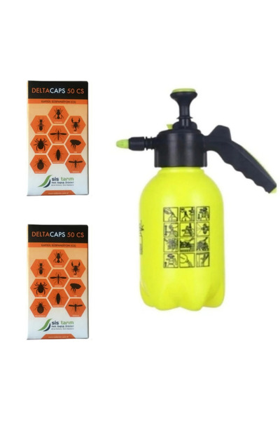 UCF Ziraat Toz Böceği Tesbih Böceği Tahtakurdu Ilacı/deltacaps 50cs 25ml 2xad...
