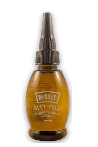 Dr.Salt 84 Mineralli Doğal Kaynak Sıvı Tuz - 150 Ml. Damlalık Şişe - Yeşil
