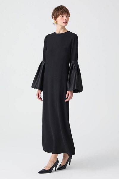 Touché Privé Detailní šaty Tafta Sleeve