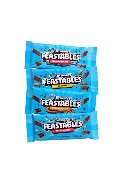 Feastables Mr Beast 4 Çeşit 60 gr X 4