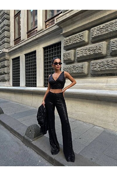 Serica Moda Λεπτομερής μπλούζα με πούλιες