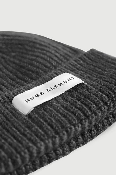 Huge Element Σκούρο Γκρι Τεράστιο Beanie