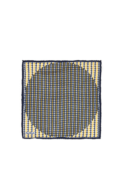 Network Sarı Mavi Yün Poşet Mendil