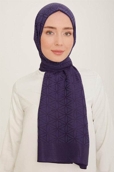 Armine Lyocell Naia Star Pattern Shawl 112-18