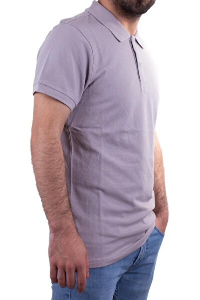 Twister Jeans 2277BB تي شيرت رجالي ذو رقبة بولو باللون الرمادي