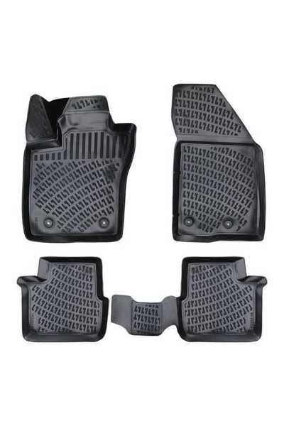 Rizline Fıat Egea Cross 2020 Sonrası 3d Paspas Siyah