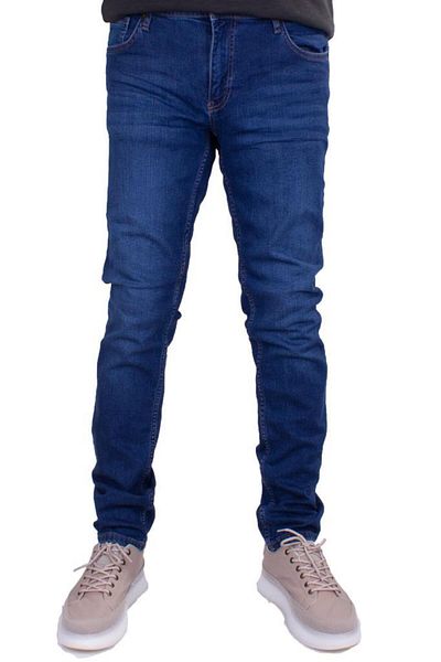 Twister Jeans Ανδρικό τζιν παντελόνι Twister PanamaBB 745 μπλε χαμηλής μέσης στενό πόδι
