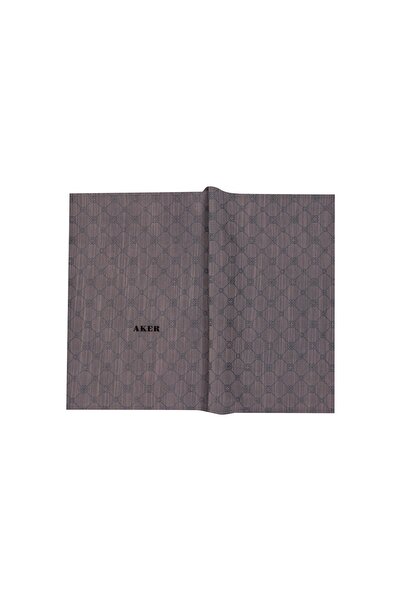 Aker 971 Aker Logo Silk Cotton Jacquard Shawl 8935979