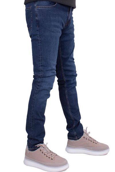 Twister Jeans Twister Panamabb 750-01 Navy Blue Low Waist Skinny Leg Men's Jeans