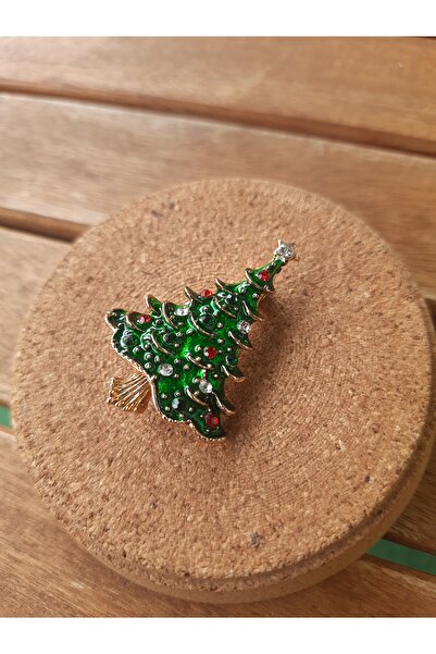 ALVWOMAN Yeni Yıl Ağaçlı Broş