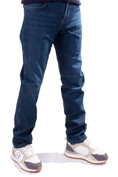 Twister Jeans Twister Vegas 132-278b Ανδρικό τζιν παντελόνι με μπλε ψηλόμεσο άνετο πόδι