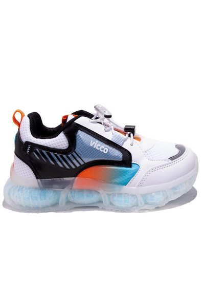 Vicco Corn 346F24Y131Bb White Black Orthopedic Boys' Sneakers