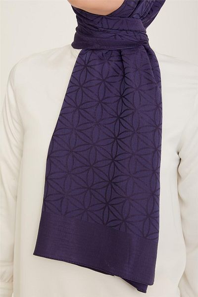 Armine Lyocell Naia Star Pattern Shawl 112-18