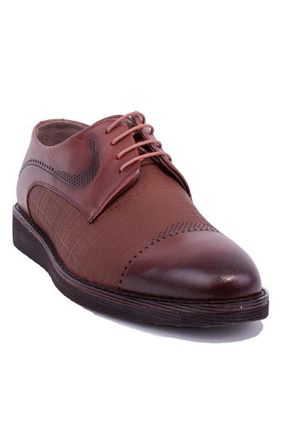 DAGOSTER Dma08-858 Tan Orthopedic Daily Ανδρικά Δερμάτινα Παπούτσια