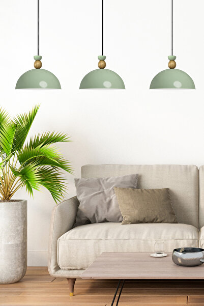 Bamyum Üçlü Yimpi Avize Tekli Sarkıt Salon Kuaför Cafe Dekoratif Aydınlatma Pastane