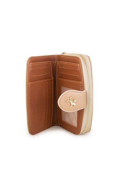 Nas Bag Women's Multi-Card Compartment Wallet Sand Nero