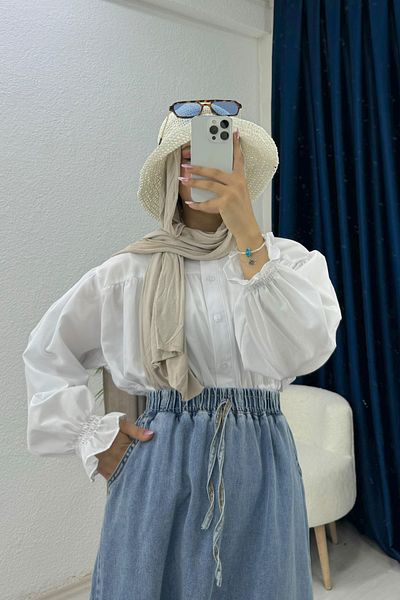 lurex moda FUSTA DENIM SIX TASTE