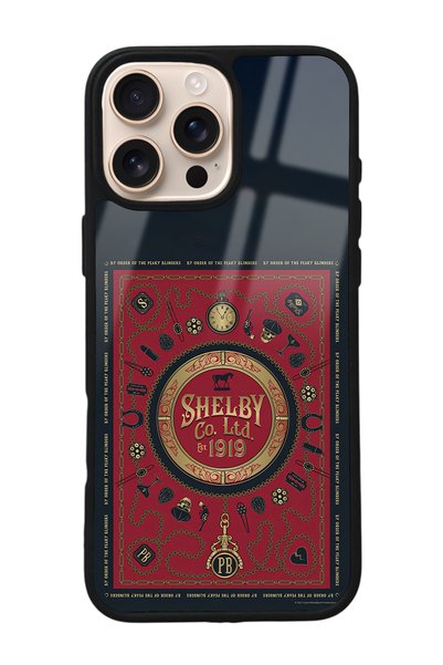 Spoyi iPhone 16 Pro Max Peaky Blinders Shelby Co, Design Glossy Phone Case