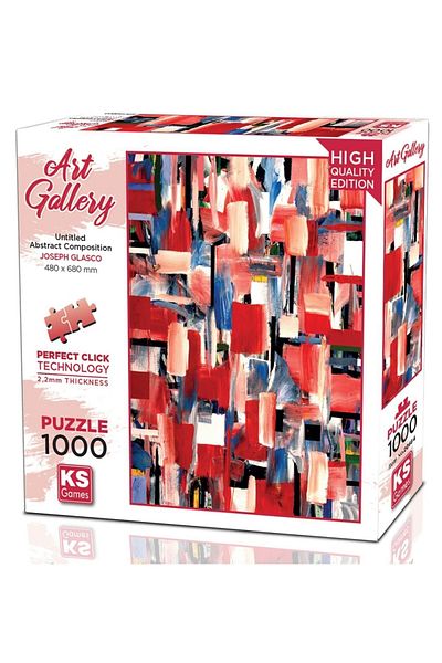 Ks Games Untitled Abstract Composition 1000 Piece Puzzle