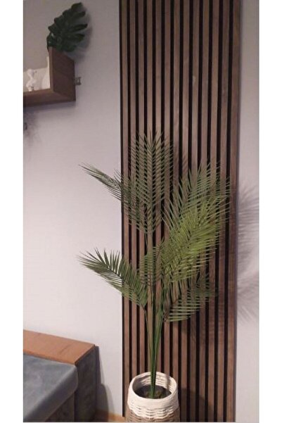 ATS YAPI AKUSTİK 12 Adet Kendinden Yapışkanlı Ahşap Çıta 240 Cm - Renk : Ceviz