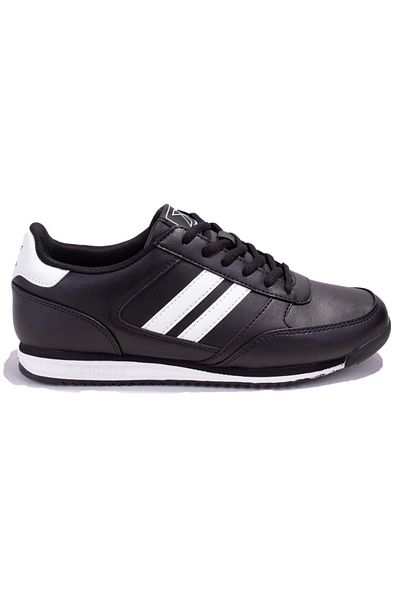 Kinetix Tramorbb Pu Black Orthopedic Casual Men's Sneakers