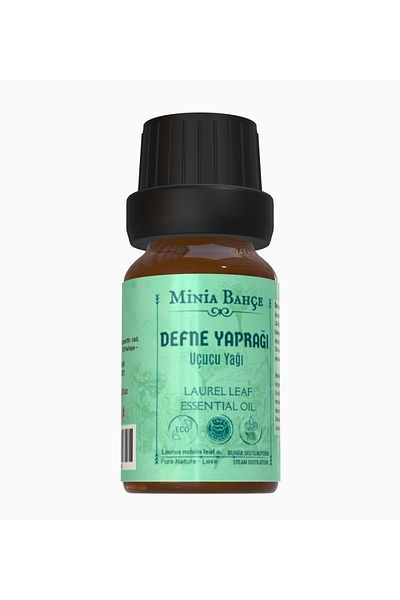Minia Bahçe Bitki ve Sanat Atölyesi Laurel Leaf Essential Oil, 100% Pure, 10ml