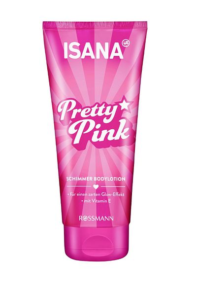 ISANA Pretty Pink Glittering Body Loston
