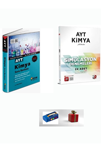 Aydın Yayınları Aydın Yayınları Ayt Kimya soru bankası-3D Yayınları Ayt Kimya...