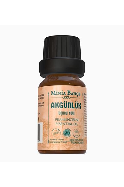 Minia Bahçe Bitki ve Sanat Atölyesi Frankincense Essential Oil 10ml – 100% Pure and Natural