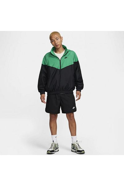 Nike Αθλητικά ρούχα Windrunner Ανδρικό πράσινο μπουφάν με κουκούλα