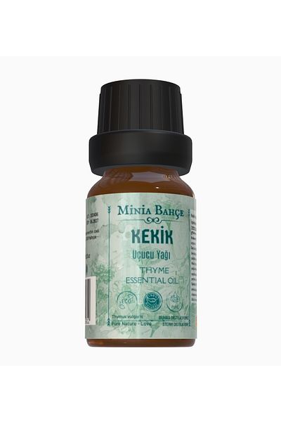 Minia Bahçe Bitki ve Sanat Atölyesi Thyme Essential Oil 10ml – 100% Pure and Natural