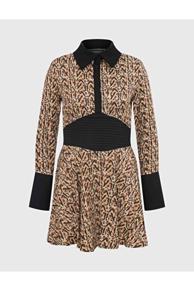 İLVİ Alice Women's Brown Dress