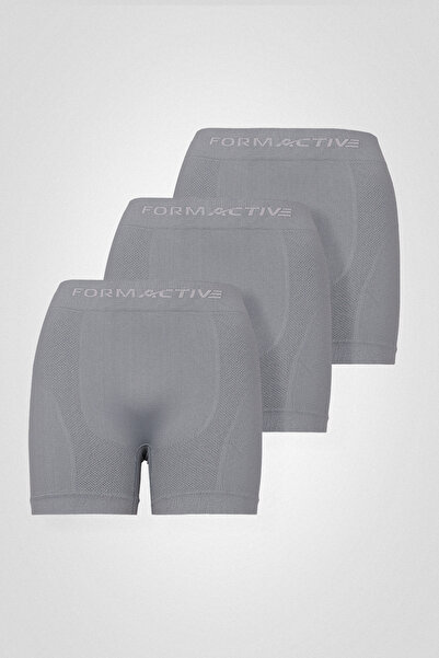 Formactive Σετ 3 τεμαχίων ανδρικών αθλητικών μπόξερ χωρίς ραφές από μικροΐνες...