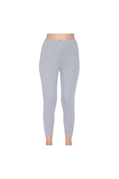 Yıldız Çamaşır 6 Adet %92 Pamuk %8 Likra Battal Beden Uzun Kadın Penye Tayt