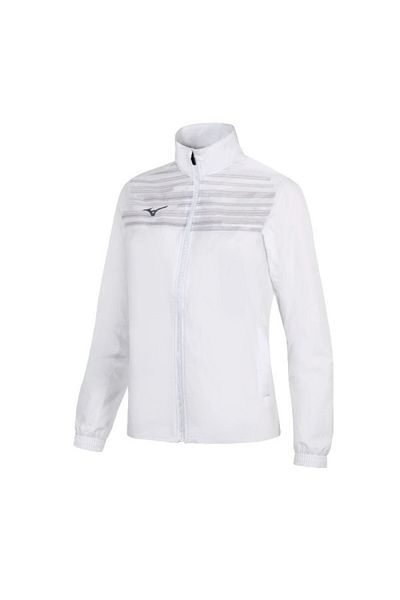MIZUNO Дамски суитшърт с микро яке Chiba в бяло