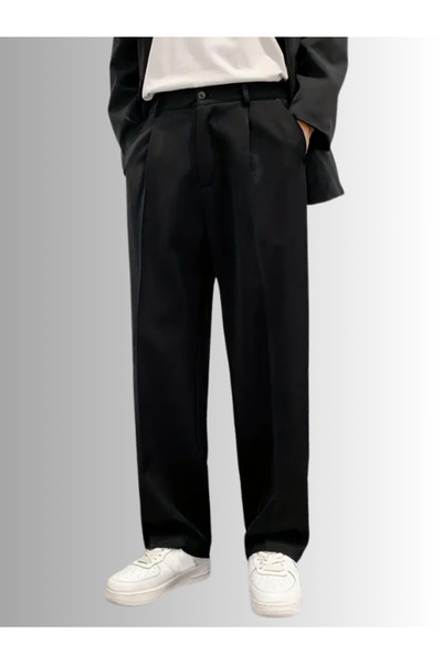 wamoss قماش فضفاض مطوي عتيق - سروال إنك PL11