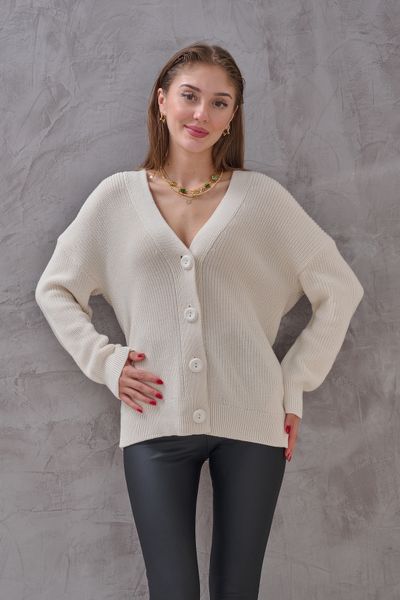 SHUGAA Women's V-Neck Daily Comfortable Fit Soft Knitwear